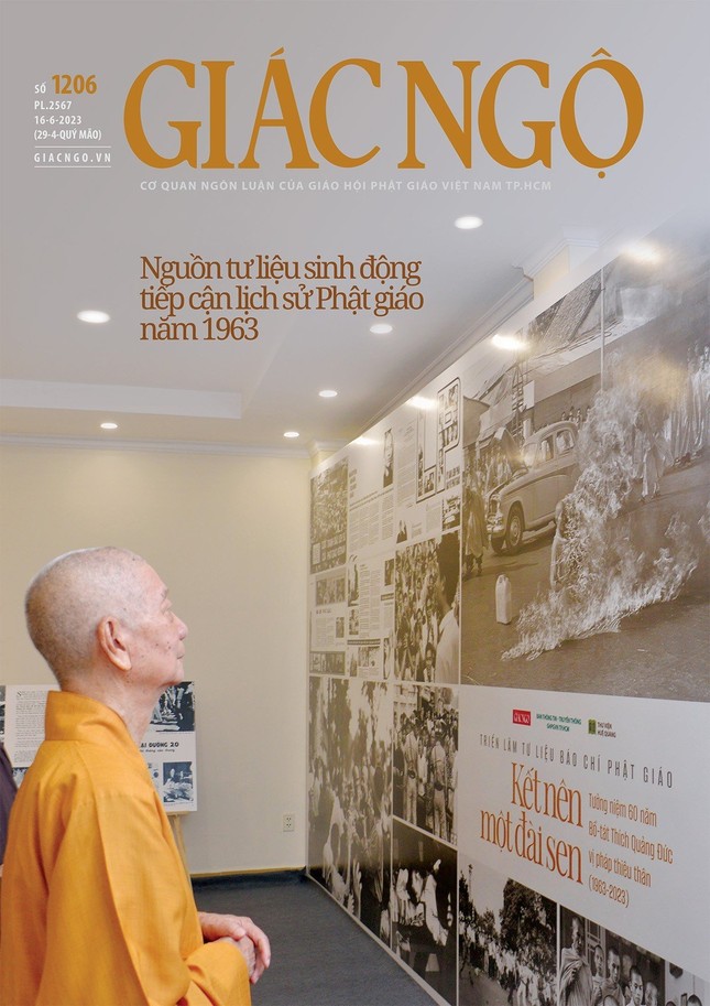Bìa báo Giác Ngộ số 1206 - Ảnh: Bảo Toàn, Mỹ thuật: Tống Viết Diễn Bìa báo Giác Ngộ số 1206 - Ảnh: Bảo Toàn, Mỹ thuật: Tống Viết Diễn