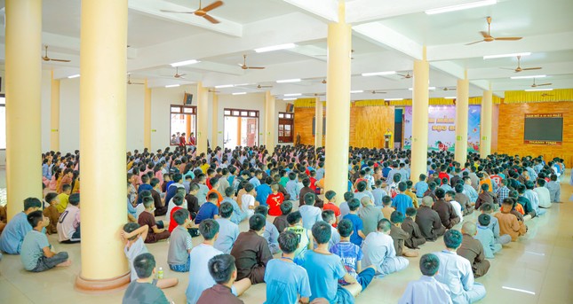 Khóa tu tại chùa Cổ Am với sự tham gia của hơn 700 tu sinh Khóa tu tại chùa Cổ Am với sự tham gia của hơn 700 tu sinh