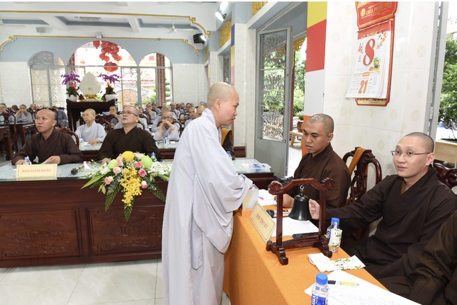 Chư Ni bốc thăm đề tài diễn giảng