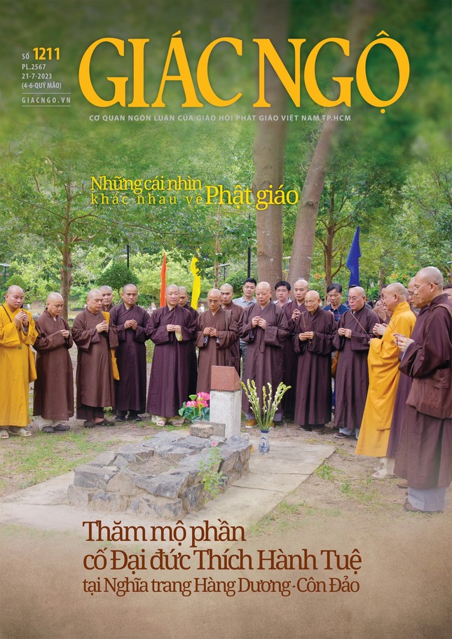 Bìa Báo Giác Ngộ số 1211 - Mỹ thuật: Tống Viết Diễn Bìa Báo Giác Ngộ số 1211 - Mỹ thuật: Tống Viết Diễn