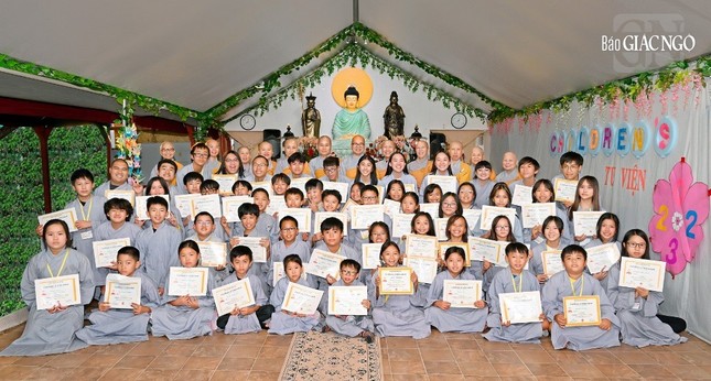 Lễ bế mạc khóa tu