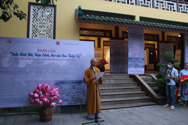 Hòa thượng Thích Hải Ấn phát biểu