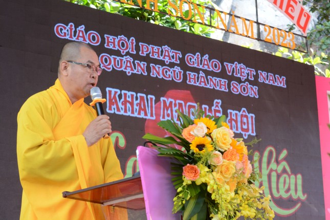 Thượng tọa Thích Pháp Châu phát biểu khai mạc