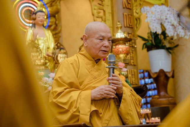 Hòa thượng Chủ tịch Hội đồng Trị sự ban huấn từ Hòa thượng Chủ tịch Hội đồng Trị sự ban huấn từ