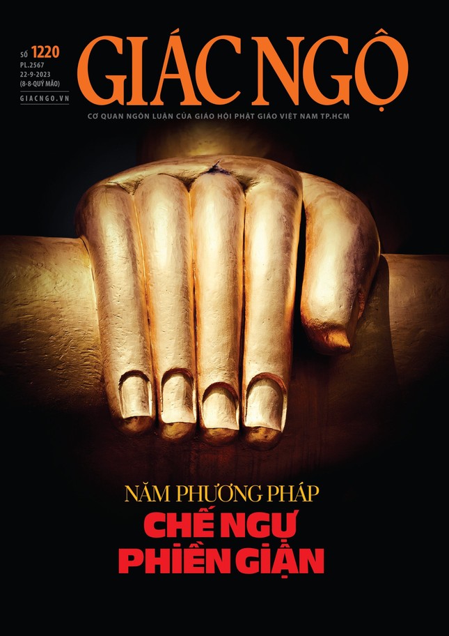 Bìa Báo Giác Ngộ số 1220 - Mỹ thuật: Tống Viết Diễn Bìa Báo Giác Ngộ số 1220 - Mỹ thuật: Tống Viết Diễn