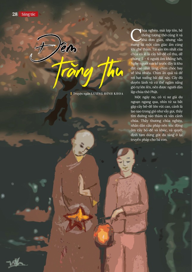 Bài trên Báo Giác Ngộ số 1220 - Thiết kế: Phòng Mỹ thuật BGN/Tống Viết Diễn