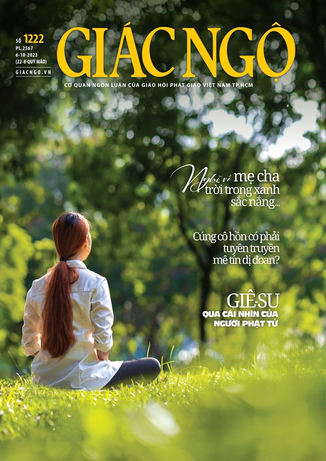 Bìa Báo Giác Ngộ số 1222 - Mỹ thuật: Tống Viết Diễn Bìa Báo Giác Ngộ số 1222 - Mỹ thuật: Tống Viết Diễn