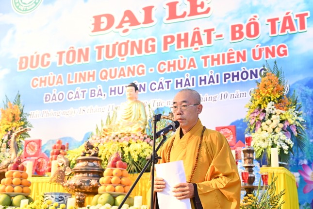 Đại đức Thích Bản Điền phát biểu khai mạc Đại đức Thích Bản Điền phát biểu khai mạc