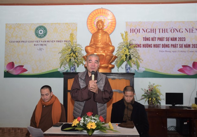 Đại đức Thích Nguyên Mãn phát biểu khai mạc