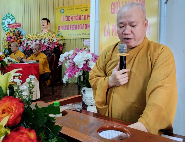 Thượng toạ Thích Tâm Khiết phát biểu khai mạc Thượng toạ Thích Tâm Khiết phát biểu khai mạc