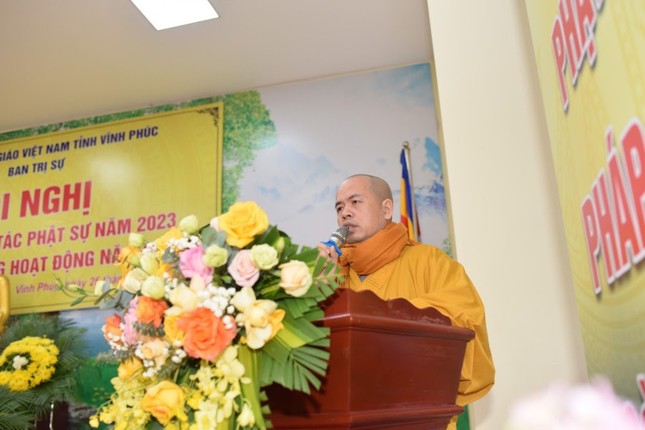 Thượng tọa Thích Thanh Lâm phát biểu khai mạc Thượng tọa Thích Thanh Lâm phát biểu khai mạc