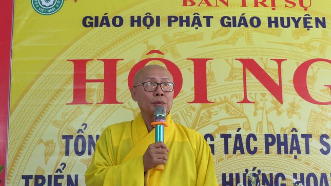 Hòa thượng Thích Trí Huệ ban đạo từ
