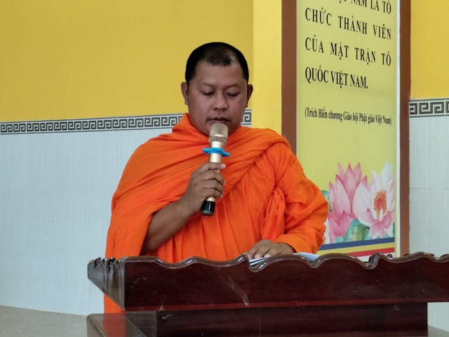 Đại đức Thạch Nhứt trình phương hướng hoạt động năm 2024