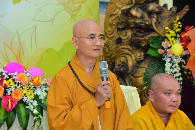 Thượng tọa Thích Thiện Quý phát biểu chỉ đạo Thượng tọa Thích Thiện Quý phát biểu chỉ đạo