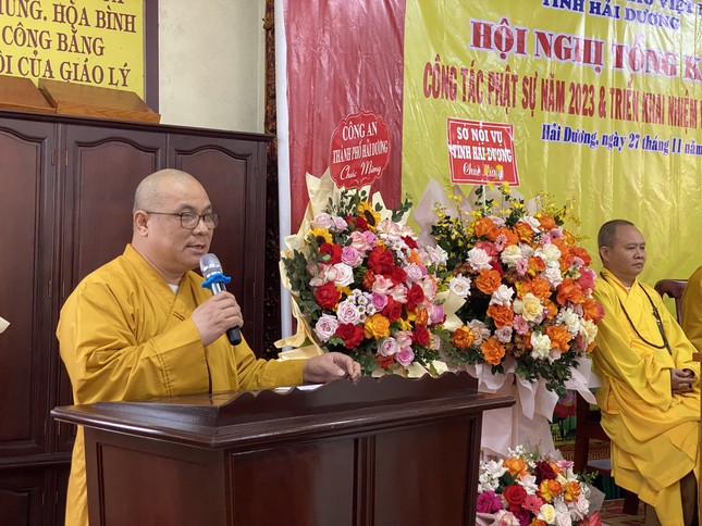 Thượng tọa Thích Thanh Vân phát biểu khai mạc Thượng tọa Thích Thanh Vân phát biểu khai mạc