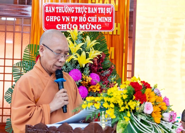 Hòa thượng Thích Huệ Minh phát biểu khai mạc Hòa thượng Thích Huệ Minh phát biểu khai mạc