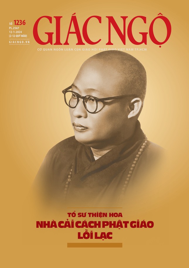 Bìa Báo Giác Ngộ số 1236 - Mỹ thuật: Tống Viết Diễn Bìa Báo Giác Ngộ số 1236 - Mỹ thuật: Tống Viết Diễn