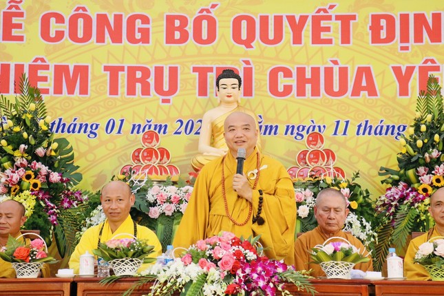 Thượng tọa Thích Hạnh Nhẫn ban lời đạo từ Thượng tọa Thích Hạnh Nhẫn ban lời đạo từ