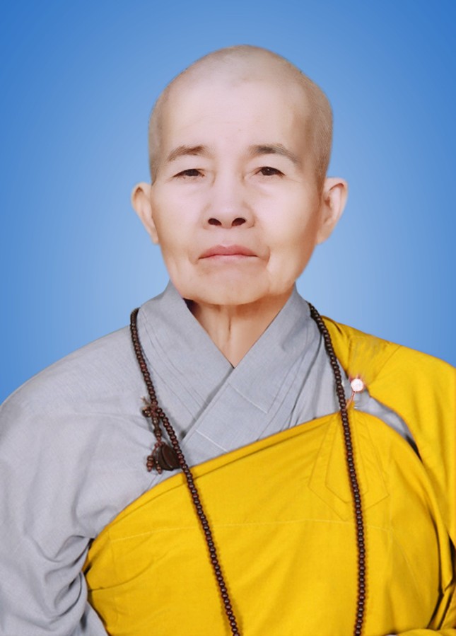 Chân dung Ni trưởng Thích Đàm Cầm (1936-2024)