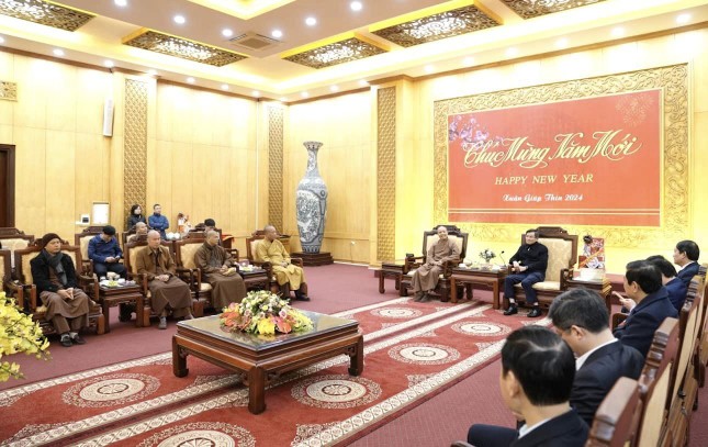 Quang cảnh buổi gặp mặt thân mật