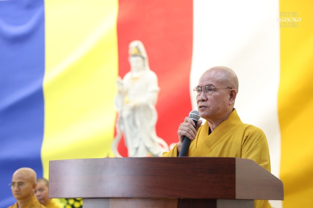 Hòa thượng Thích Tắc Huê cảm tạ