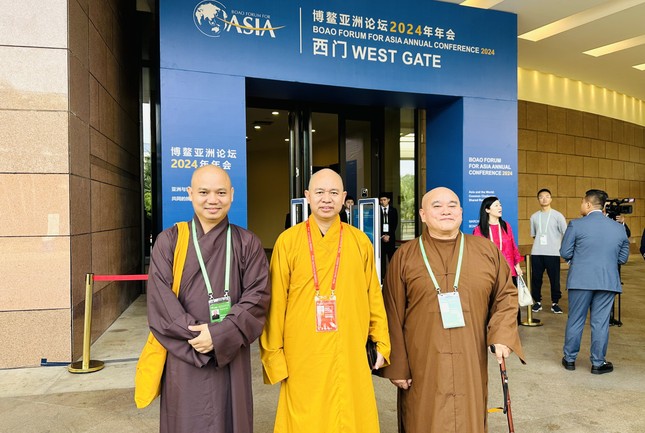 Đoàn đại biểu GHPGVN tham dự diễn đàn châu Á - Bác Ngao 2024