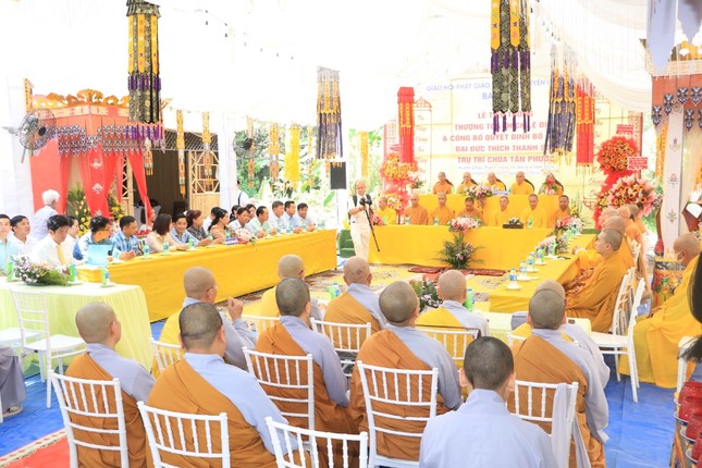 Quang cảnh buổi lễ