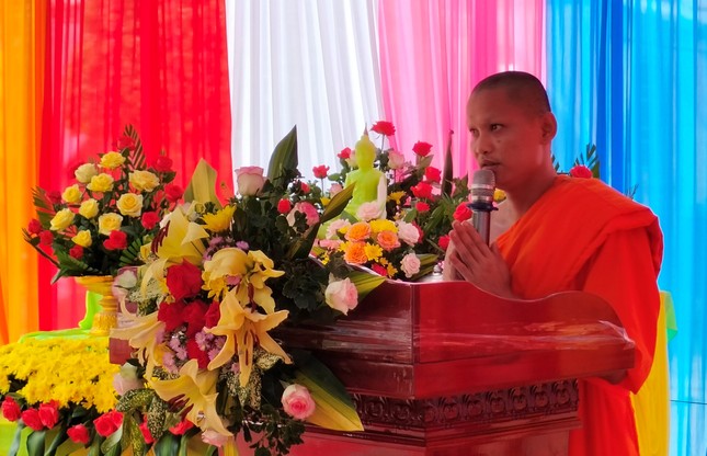 Đại đức Lư Sa Míte phát biểu khai mạc