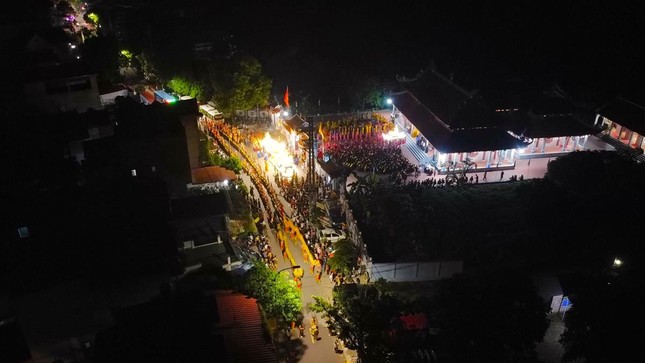 Toàn cảnh lễ rước Phật của chùa Xuân Tàng