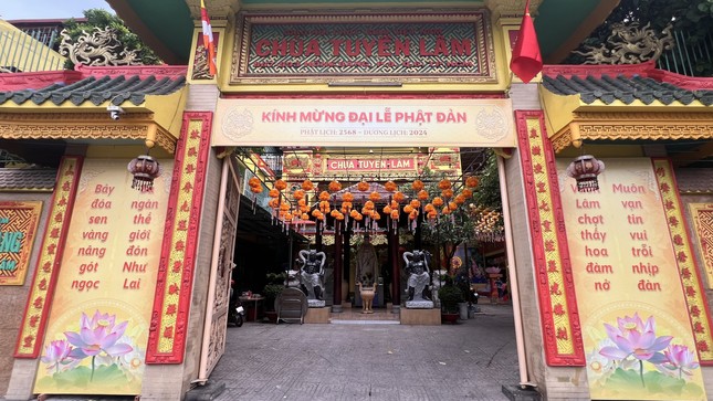 Chùa Tuyền Lâm - nơi sẽ cử hành Đại lễ Phật đản Phật lịch 2568 của Phật giáo Q.6