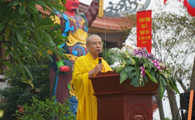 Đại đức Thích Tâm Vượng tuyên đọc Diễn văn Phật đản Phật lịch 2568 Đại đức Thích Tâm Vượng tuyên đọc Diễn văn Phật đản Phật lịch 2568