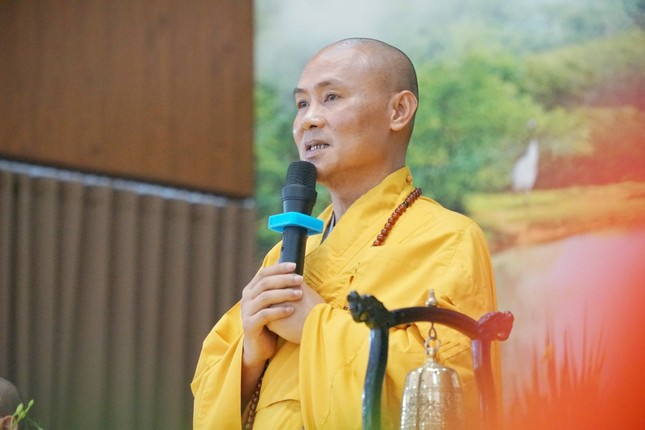 Thượng tọa Thích Giác Minh chia sẻ thời pháp thoại