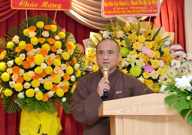 Thượng tọa Thích Tâm Hải phát biểu đúc kết