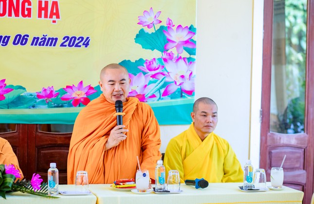 Thượng tọa Thích Giác Nhẫn chia sẻ kinh nghiệm tu tập