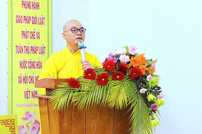 Đại đức Thích Giác Hạnh báo cáo tổng quát công tác Phật sự 6 tháng đầu năm 2024 Đại đức Thích Giác Hạnh báo cáo tổng quát công tác Phật sự 6 tháng đầu năm 2024