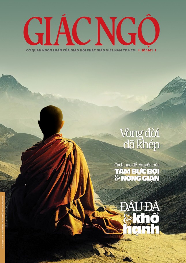 Bìa Báo Giác Ngộ số 1261 - Mỹ thuật: Tống Viết Diễn/BGN