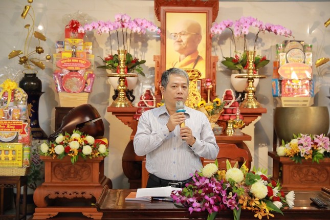 Ông Vũ Huy Long báo cáo chuyên đề