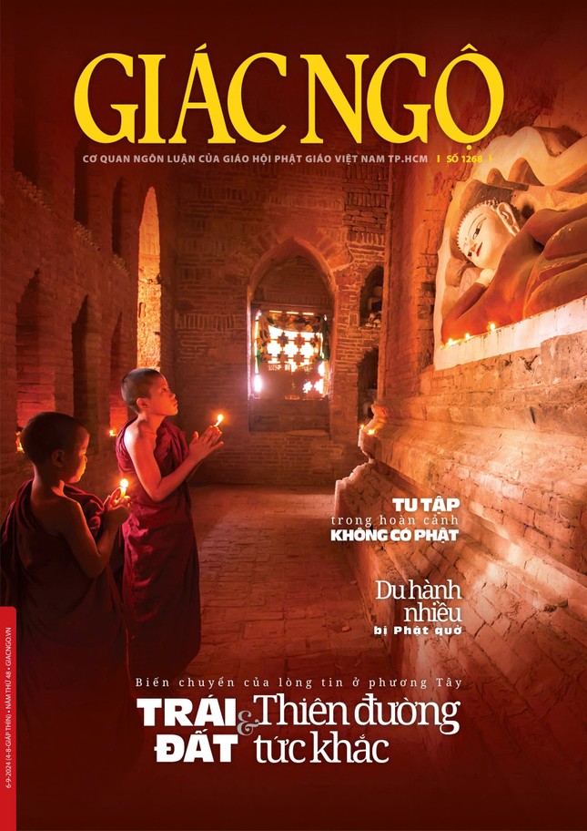 Bìa Báo Giác Ngộ số 1268 - Mỹ thuật: Tống Viết Diễn/BGN Bìa Báo Giác Ngộ số 1268 - Mỹ thuật: Tống Viết Diễn/BGN