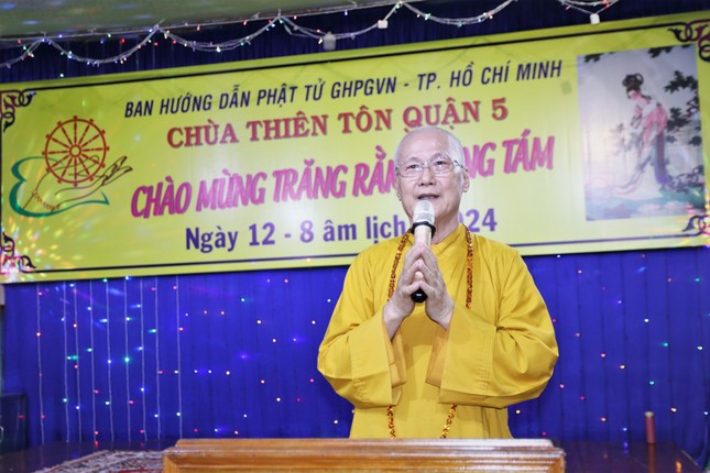 Hòa thượng Thích Chơn Không phát biểu Hòa thượng Thích Chơn Không phát biểu