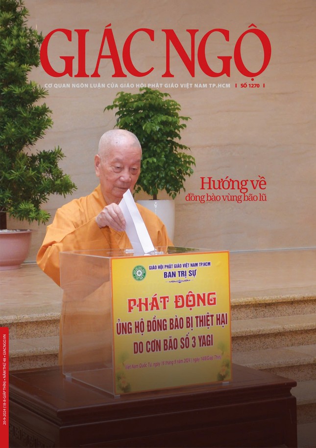 Bìa Báo Giác Ngộ số 1270 - Ảnh: Bảo Toàn Bìa Báo Giác Ngộ số 1270 - Ảnh: Bảo Toàn