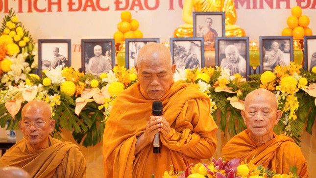 Hòa thượng Thích Giác Toàn phát biểu khai mạc Hòa thượng Thích Giác Toàn phát biểu khai mạc