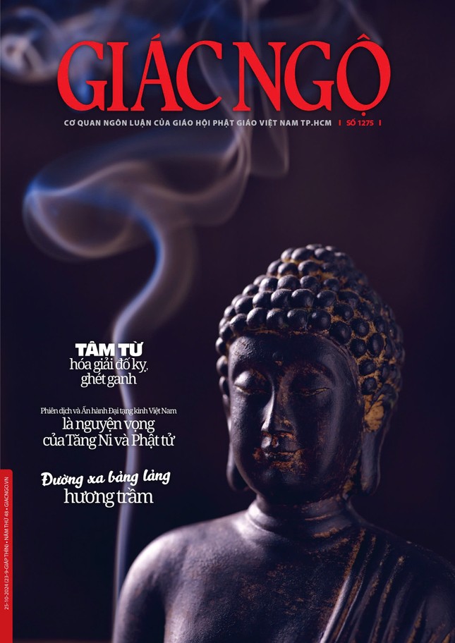 Bìa Báo Giác Ngộ số 1275 - Mỹ thuật: Tống Viết Diễn