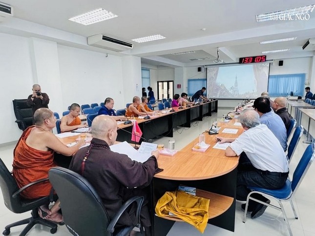 Buổi làm việc giữa đại diện Học viện Phật giáo VN tại Huế và MCU Nakhon Phanom Thái Lan về những hợp tác giáo dục của hai trường Buổi làm việc giữa đại diện Học viện Phật giáo VN tại Huế và MCU Nakhon Phanom Thái Lan về những hợp tác giáo dục của hai trường