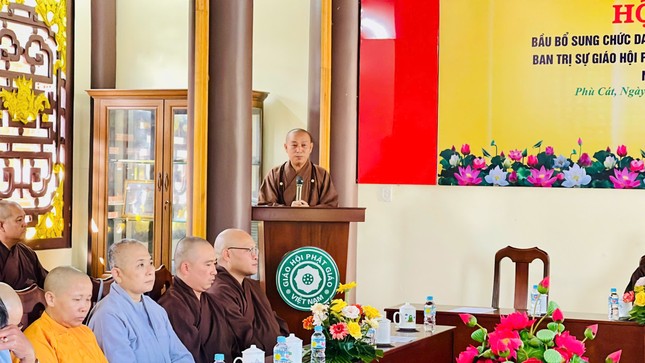 Đại đức Thích Quảng Dũng phát biểu khai mạc Đại đức Thích Quảng Dũng phát biểu khai mạc