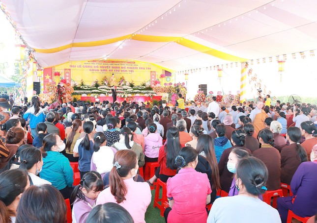 Quang cảnh buổi lễ