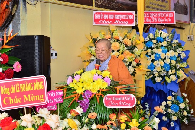 Ni sư Thích nữ Diệu Hải phát biểu khai mạc