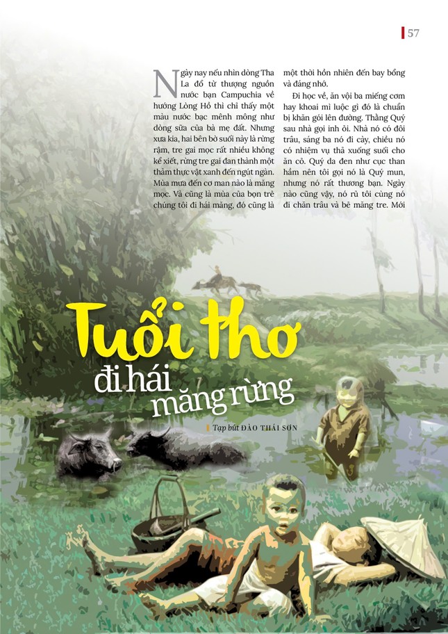 Bài trên Báo Giác Ngộ số 1273 - Thiết kế: Phòng Mỹ thuật BGN/Tống Viết Diễn