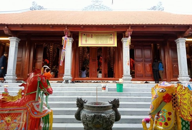 Chánh điện chùa Giai hoàn thành được đưa vào sử dụng Chánh điện chùa Giai hoàn thành được đưa vào sử dụng