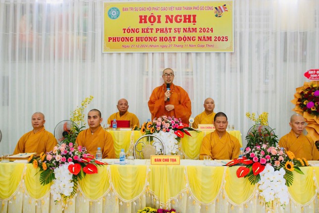 Thượng tọa Thích Quảng Lộc phát biểu chỉ đạo Thượng tọa Thích Quảng Lộc phát biểu chỉ đạo