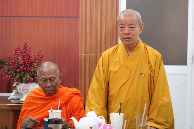 Hòa thượng Thích Trí Minh phát biểu chỉ đạo Hòa thượng Thích Trí Minh phát biểu chỉ đạo